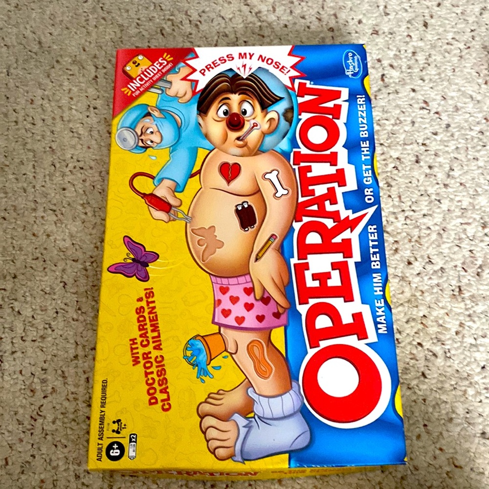 Operation board game